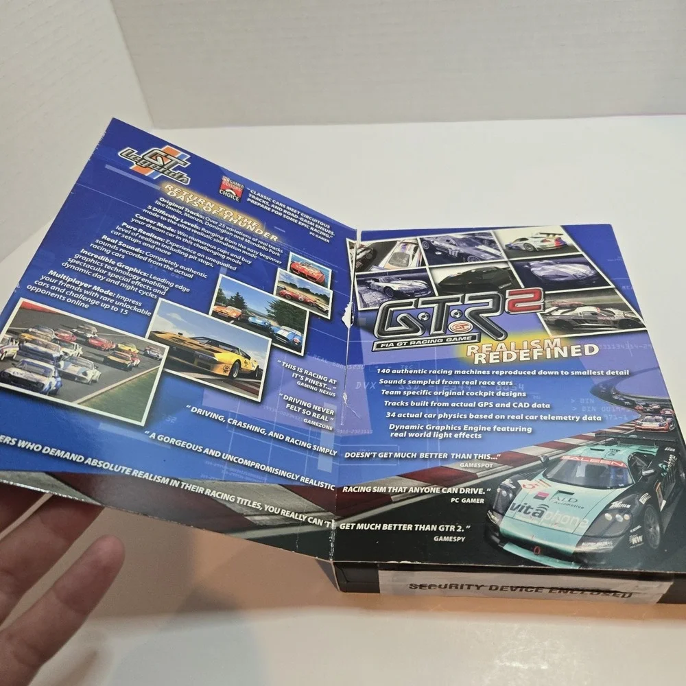GTR 2 FIA GT Racing Game & GT Legends ‎ US Retail Store Edition 2005/2006 NICE